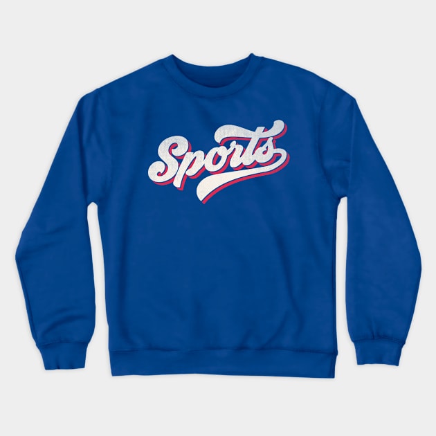 sports Crewneck Sweatshirt by TheDesignDepot